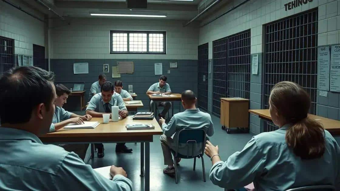 The role of rehabilitation in high-security prisons