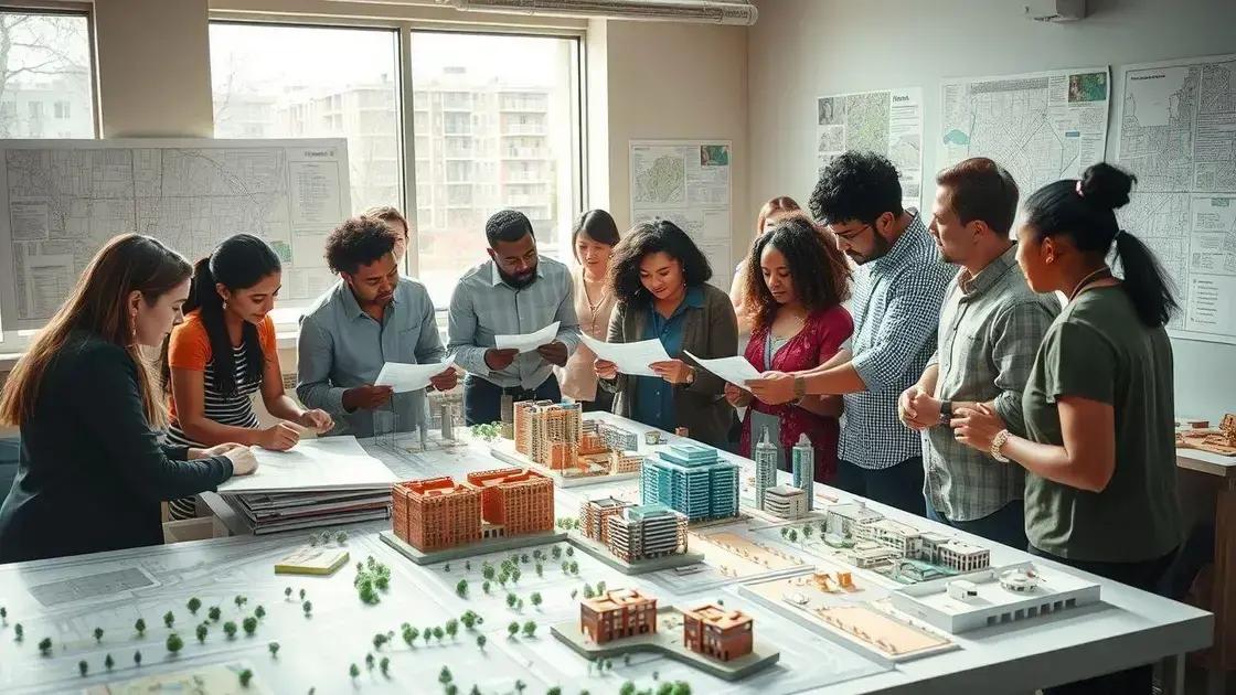 Community involvement in urban development