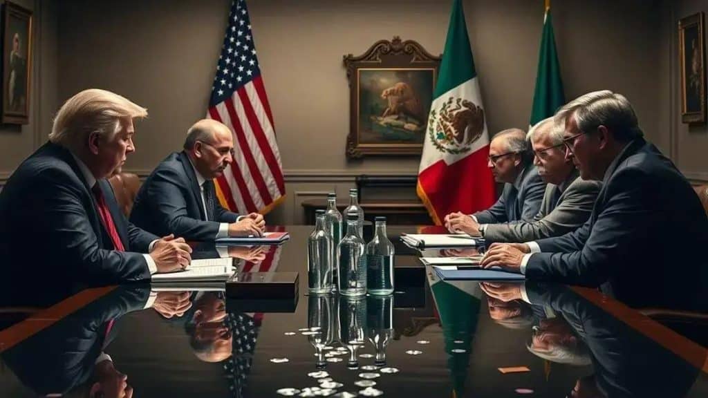 Trump escalates tariff threats in ongoing Mexico water dispute