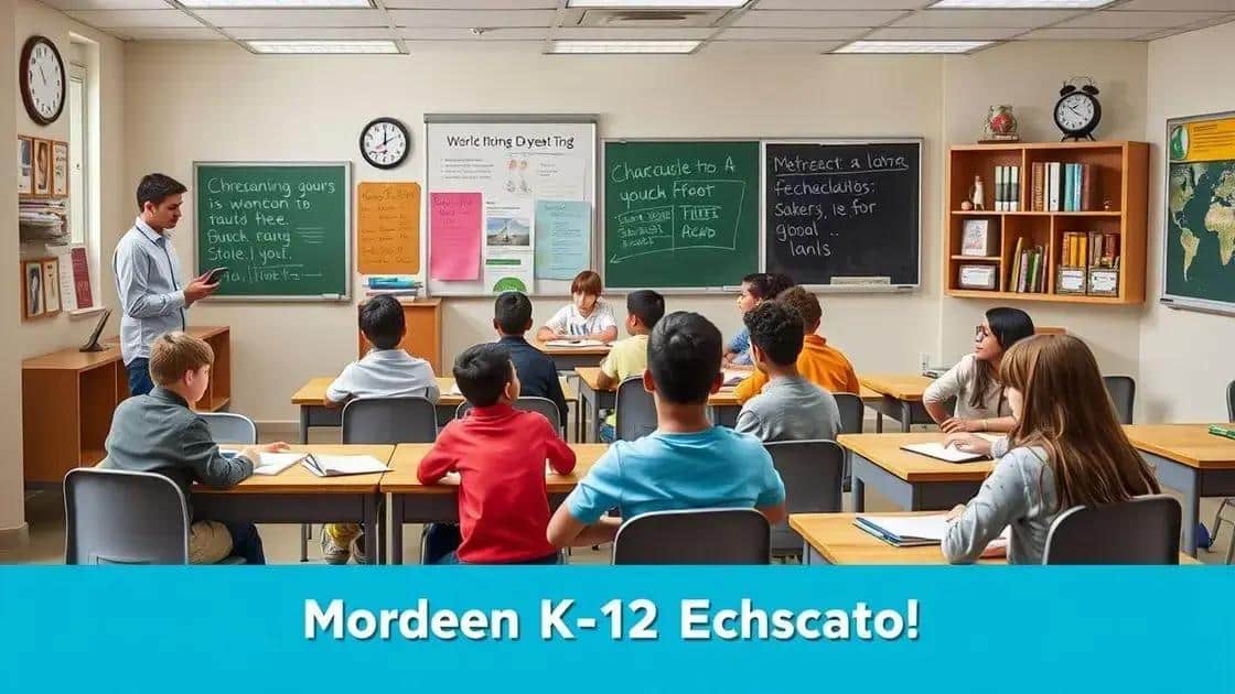 Challenges faced in modern K-12 education