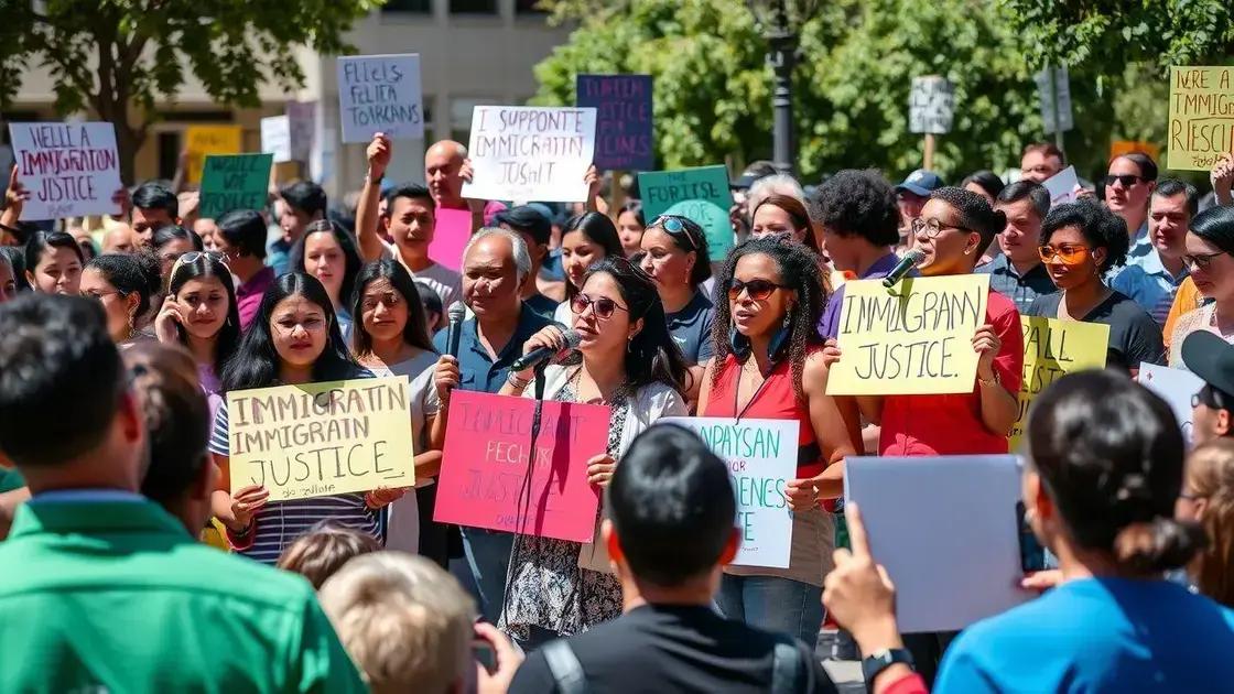 Voices from the protestors and community leaders