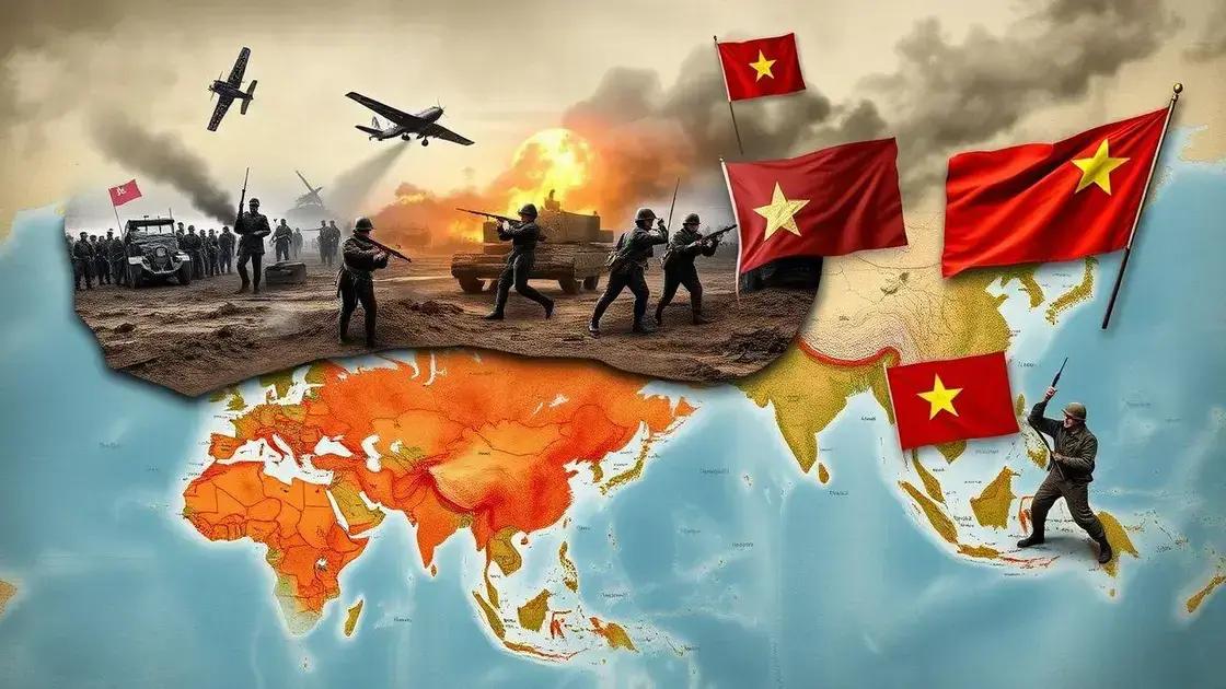 Major historical examples of international conflict