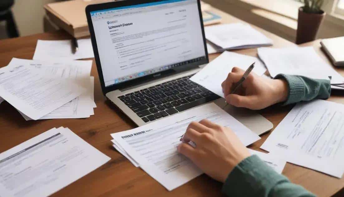 Step-by-step application process