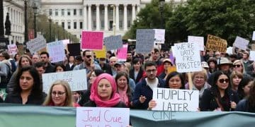 Protesters rally in opposition to Trump-era regulations