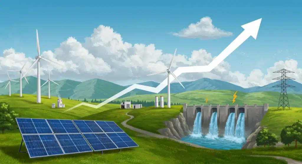US Renewable Energy Surges 10% in New Report