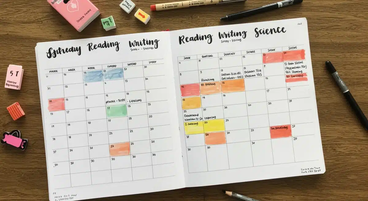 Detailed weekly study schedule for SAT ACT preparation
