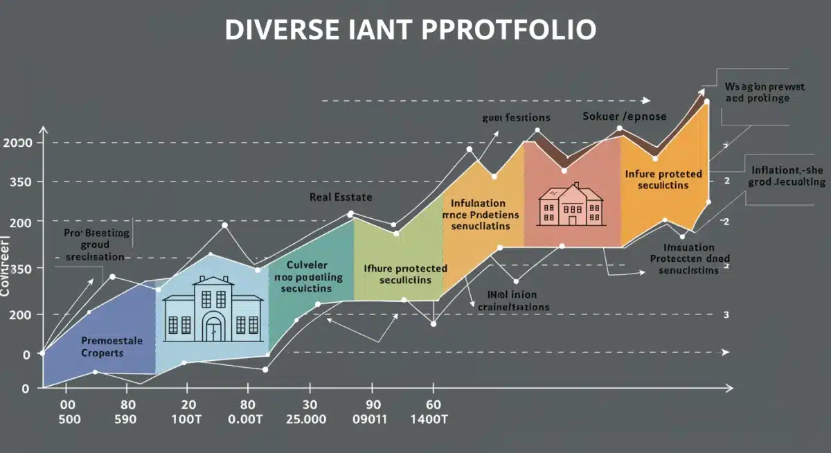 Diversified investment portfolio strategy for inflation protection