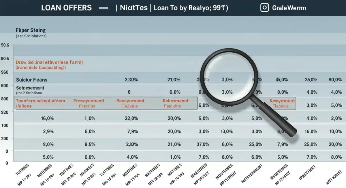 Comparing personal loan offers from multiple lenders