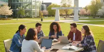Students on campus, symbolizing success in navigating FAFSA changes.