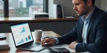 Person analyzing financial data for tax-loss harvesting in 2026
