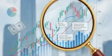 Financial chart with 2026 highlighted, representing capital gains tax changes