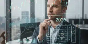 Thoughtful person researching 2026 federal unemployment benefits on a tablet.