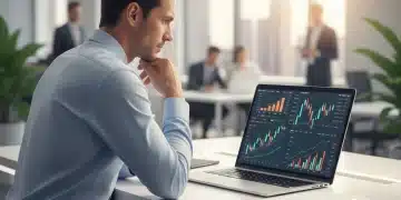 Person planning 2026 budget using 50/30/20 rule on laptop