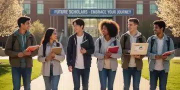 High school students transitioning to college through early college programs.