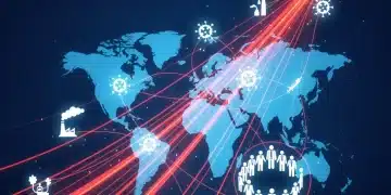 Global public health alerts 2026, illustrating emerging health threats and interconnected global response.