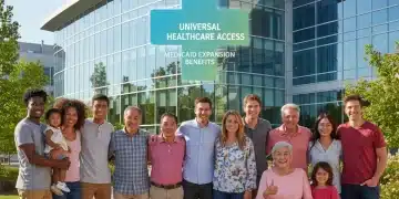Diverse individuals symbolizing healthcare access through Medicaid expansion