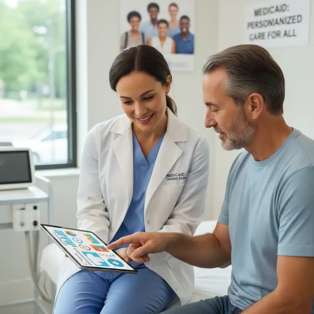 Doctor consulting with a patient, symbolizing improved healthcare access