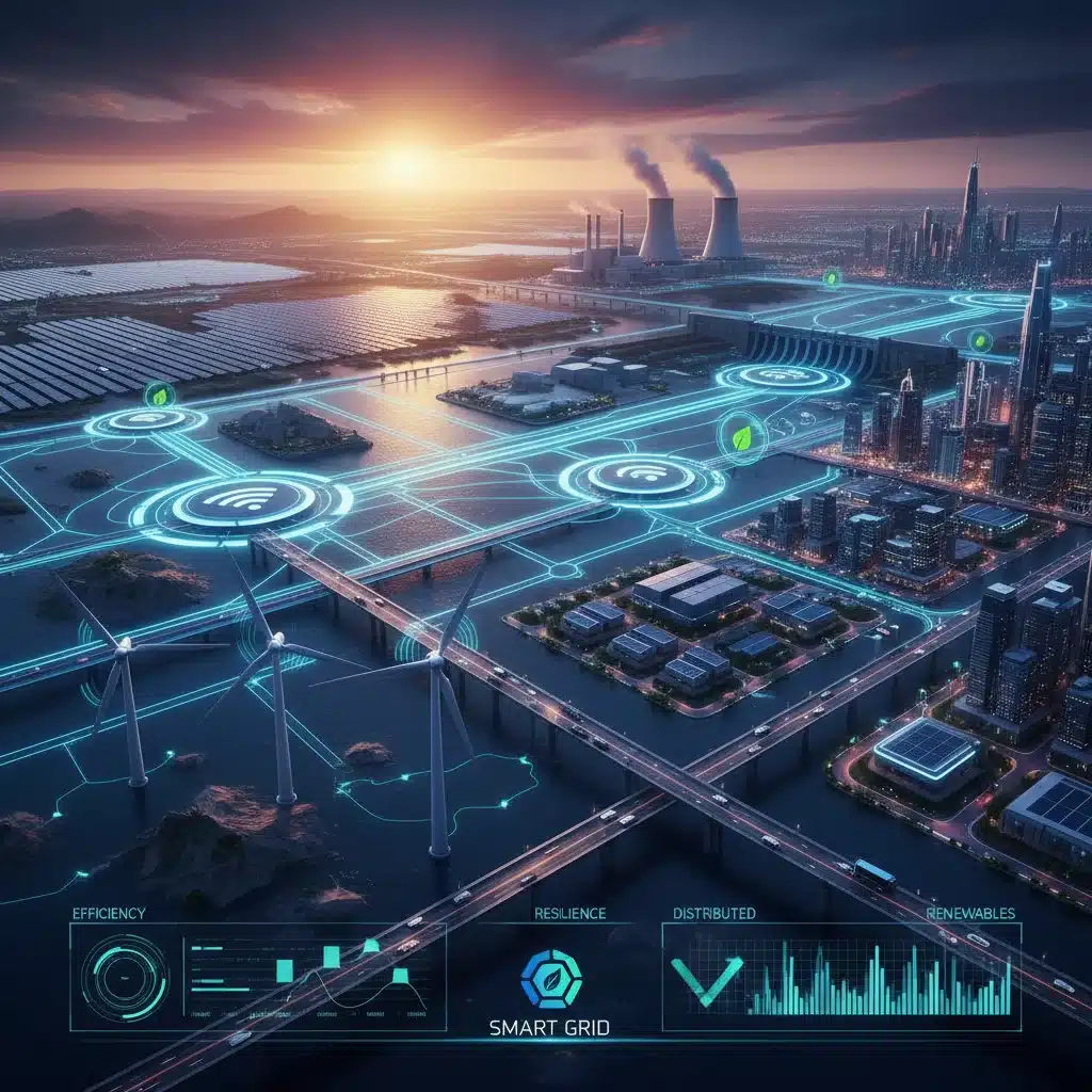 Visualizing smart grid technology for efficient renewable energy integration